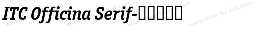 ITC Officina Serif字体转换